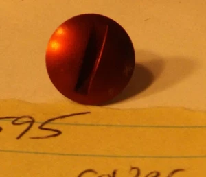1 NOS GARCIA MITCHELL 408 FISHING REEL COVER Side PLATE SCREW RED 81324 - Picture 1 of 1