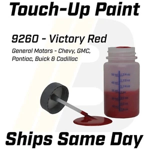 9260 - 1 Oz Touch Up Paint Kit w/ Brush for GM Chevy GMC Pontiac Buick Cadillac - Picture 1 of 6