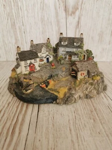 DANBURY COMO NUEVO JANE HART OUR SCENIC SHORES COLLECTION FISHERMANS COVE - Imagen 1 de 3