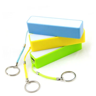 2 KEYCHAINS--2600mAh Power Bank Keychain IPhone Android USA SELLER - Image 1 of 4