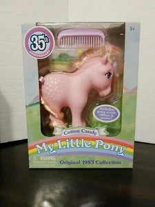 My Little Pony NEU 35th Anniversary Original mit Kammband Poster Zuckerwatte - Bild 1 von 6