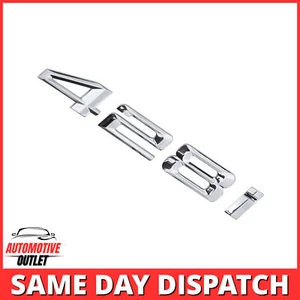 428i Lettrage Arrière, , , Badge Emblème Pour BMW 4 Série, Chrome - Imagen 1 de 3