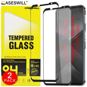 For ZTE nubia Red Magic 5S Caseswill FULL COVER Tempered Glass Screen Protector - Picture 1 of 6