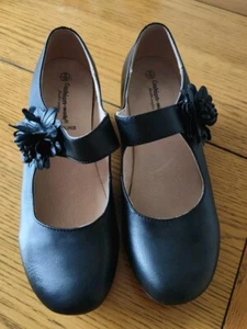 Cushion Walk Ladies Shoes black leather, hook and loop fastening Size 5 NEW - Picture 1 of 12