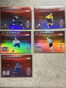 24-25 Upper Deck Series 1 Gaming FOV Lot (5) ROBERTSON MATTHEWS MCDAVID + - Bild 1 von 1