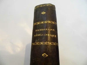 SELTENES GEOGRAPHISCHES WÖRTERBUCH DER VOGESEN 1830 SCHÖNER ZUSTAND GEBUNDEN GOLDENER TITEL - Bild 1 von 12