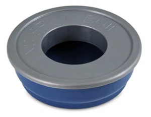 Splash Proof No Spill Pet Water Bowl Travel Home Dog Cat Sturdy Plastic 48 Oz - Picture 1 of 9