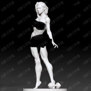 Fitness Girl Nsfw Full Resin Figures Model Kit 1/24 Scale Unpainted Unassembled - Picture 1 of 2