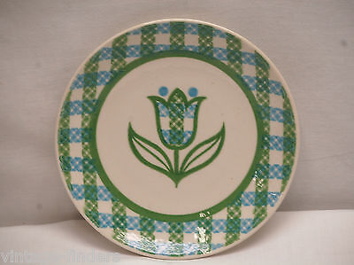 Royal China USA Ironstone 6-3/8  Bread & Butter Plate Gingham Garden Pattern • 16.99€