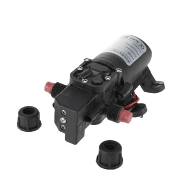 Bomba de diafragma de agua 12 V 5 L/min 1,3 Gpm 102 Psi Marina RV Barco Pulverizador Bomba Negra Foto 1 de 4