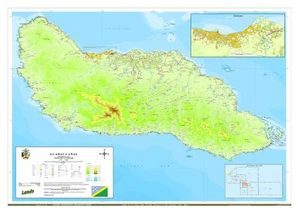 Topographic Map of Honiara Guadalcanal Solomon Islands 1:150,000 - Picture 1 of 3
