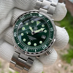 Reloj Automático STEELDIVE NH35 MOVT Zafiro 30ATM Impermeable Luminoso Hombres Buzo - Imagen 1 de 11