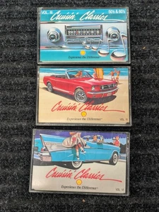 Cruisin' Classics Cassette Tapes Lot Vol III IV VI 50s 60s Shell Various Artists - Picture 1 of 6