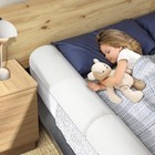 YIHATA 2in1 Toddler Bed Guard, Rail for Toddlers, Barrier Long 2 Pcs 
