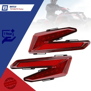 Red Pair LED Brake Tail Lights For 2017-2020 2021 Can Am Maverick X3 R Turbo New - Foto 1 di 10