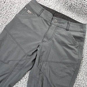 Pantalones Kuhl Gris Silenciado Para Hombre 30 x 32 Caqui Ripstop Elastizados Resistentes al Agua - Imagen 1 de 20