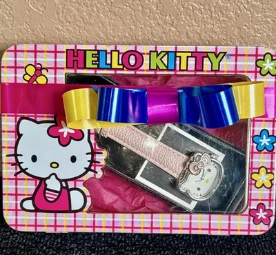 Новый! Редкие розовые и серебряные часы Hello Kitty в коробке Hello Kitty. - Изображение 1 из 4