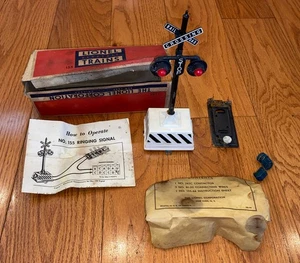 **TEILE** Vintage Postwar Lionel No 155 Postwar Ringing Highway Crossing Signal - Bild 1 von 12