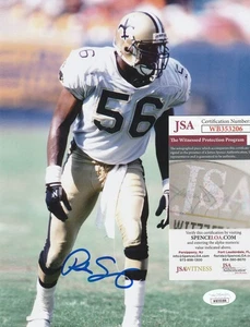 PAT SWILLING NEW ORLEANS SAINTS JSA AUTHENTICATED ACTION SIGNED 8x10 - Picture 1 of 1