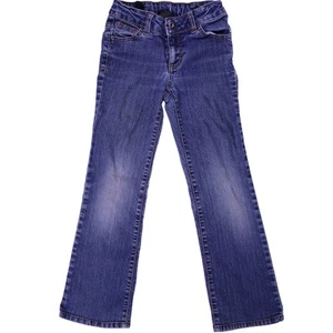 Faded Glory Jeans Kids Size 6 Blue Stretch Denim, Fits 19.75x20.25 - Picture 1 of 18