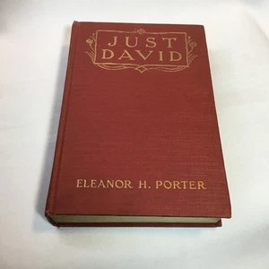 Vintage 1916 Just David Hardback Book By Eleanor H. Porter - Picture 1 of 13
