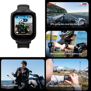 GPS Preview Fernbedienung160M Support Audio Recording für Insta360 X5/Ace Pro 2 - Picture 1 of 8