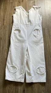Virginia Bizzi Luxury Brand Jumpsuit White Size Small - Picture 1 of 7