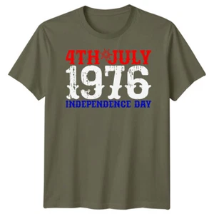 Camiseta Familia 4 de Julio 1976 Día D Camiseta 1944 Segunda Guerra Mundial Normandía Militar #DD - Imagen 1 de 19