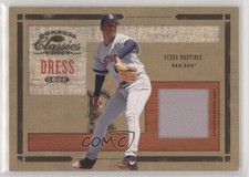 2004 Donruss Classics Dress Code Game-Worn Jersey /100 Pedro Martinez #DC-42 HOF