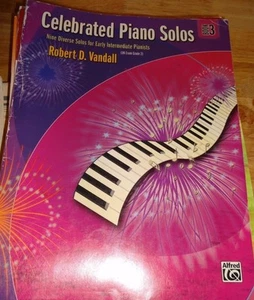 SMPB Celebrated Piano Solos Robert D.Vandall Bk 3 UK Exam Grade 2 (2005 Alfred) - Bild 1 von 2