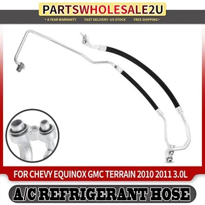 Conjunto de manguera colector de aire acondicionado para GMC Terrain Chevrolet Equinox 2010-2011 V6 3,0 L Foto 1 de 4