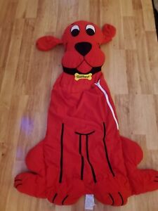 Vintage Clifford Big Red Dog Sleeping Bag Kids 90's Plush