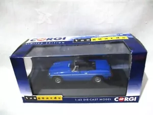 Corgi Vanguards MGB MK111 Paegant Blue VA13004 RARE - Bild 1 von 1