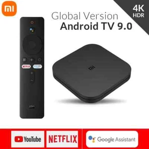 Original Xiaomi Mi TV Box Global S 4K HDR Android 8.1 TV Ultra HD 2G 8G WiFi - Picture 1 of 6