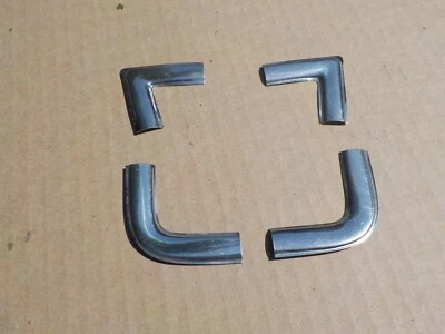1970 年至 1978 年 DATSUN 240Z 260Z 280Z WINSHIELD 和 TAILGATE CHROME CORNER TRIMS — 第 1/4 张图片
