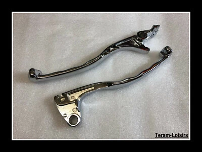 Leviers Frein + Embrayage pour Suzuki Boulevard M 50 C 50 de 2001 à 2006 - NEUF - Photo 1/4