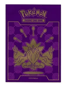 2016 XY Fates Collide Mega Alakazam ETB Individual Card Sleeve Pokemon Original - Picture 1 of 3
