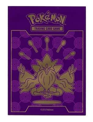 2016 XY Fates Collide Mega Alakazam ETB Individual Card Sleeve Pokemon Original - Image 1 of 3