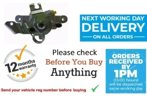 Rear Left Brake Caliper for ASTRA H G 1.6 1.7 1.8 1.9 2.0 CDTi 1998-On -New - Picture 1 of 12