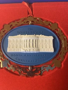 NEU 2000 Weißes Haus Historisches Ornament 200. Jahrestag des Weißen Hauses - Bild 1 von 7