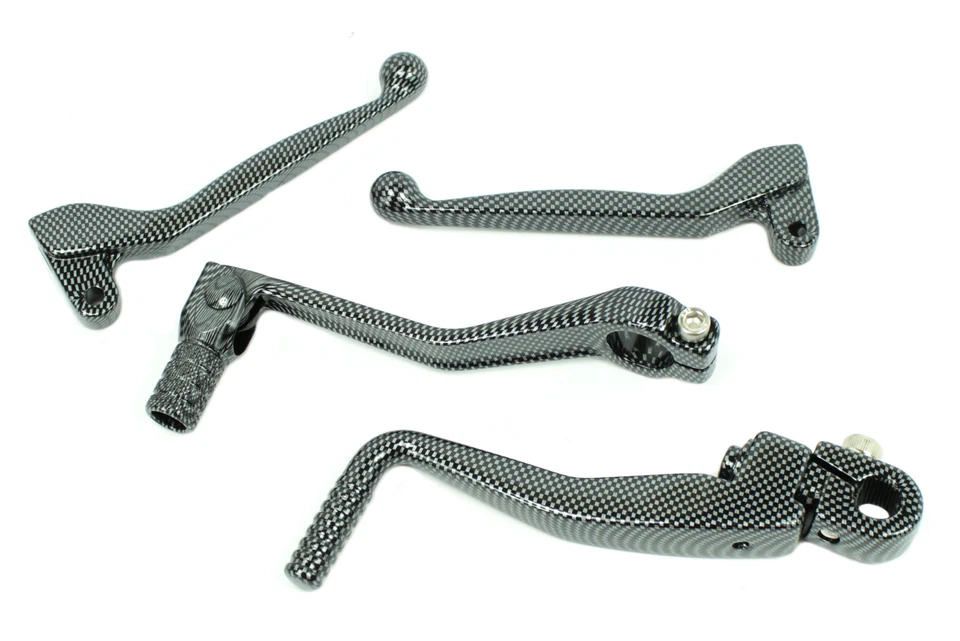 Griffe Schalthebel Kickstarter CARBON pass f Simson S51 S60 S70 ALU - Bild 1 von 1