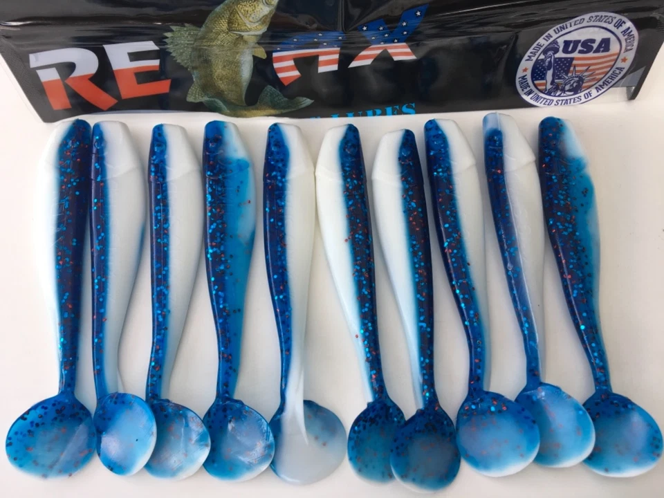 10 Gummifische  Relax Kopyto 4 King Shad 12cm 0,98€/St.NEU !!!! Set 63 - Bild 1 von 1