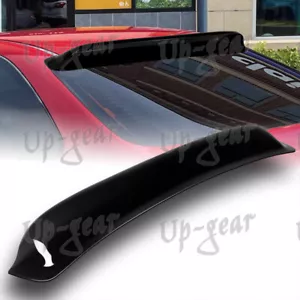 For Honda Civic EJ EK 2Dr Coupe Black ABS Rear Window Roof Visor Spoiler - Picture 1 of 5