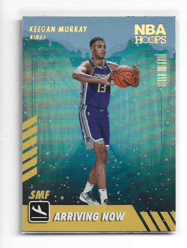 22-23 Panini NBA Hoops Winter Arriving Now Keegan Murray #4 - Image 1 of 1