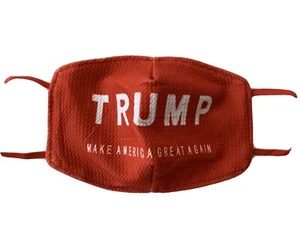 Trump Make America Great Again Face Mask Red Republican Reusable Washable Cotton - Picture 1 of 2