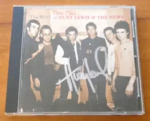 CD autógrafo firmado a mano por Huey Lewis and The News - Imagen 1 de 4