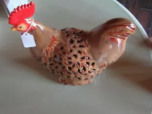 Large Ceramic Decorative Chicken, New - Picture 1 of 5