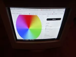 '97 KDS Visual Sensation VS-7 Multi_Scan 17" CRT VGA Computer Monitor w/ Base - Picture 1 of 8