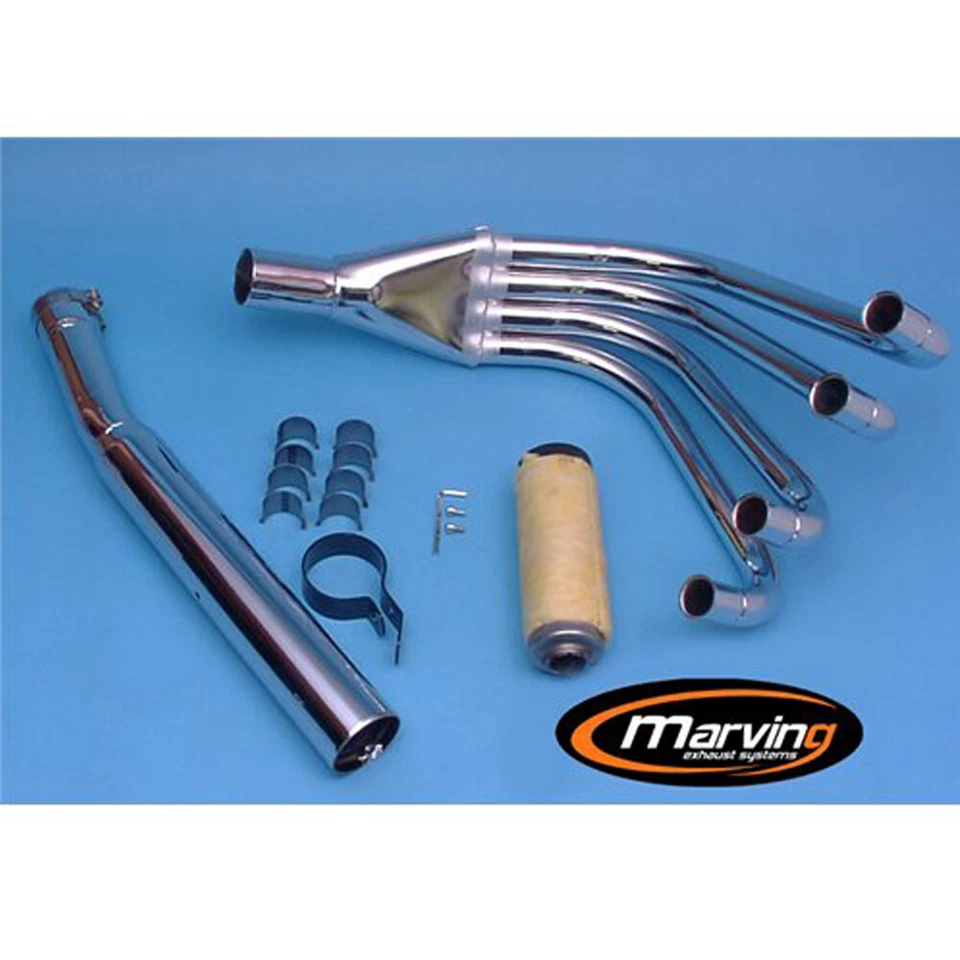 SCARICO COMPLETO (Full Exhaust) MARVING - KAWASAKI Z 650 / Z 650 F - COD.K/25/BC - Imagen 1 de 1