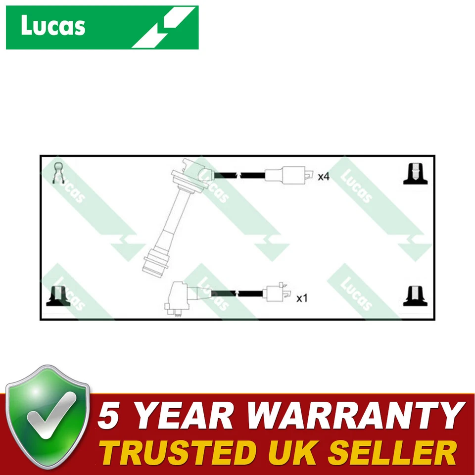 Cables de encendido Lucas HT para Toyota MR 2 1989-1991 2,0 LUC7289SJ Foto 1 de 2